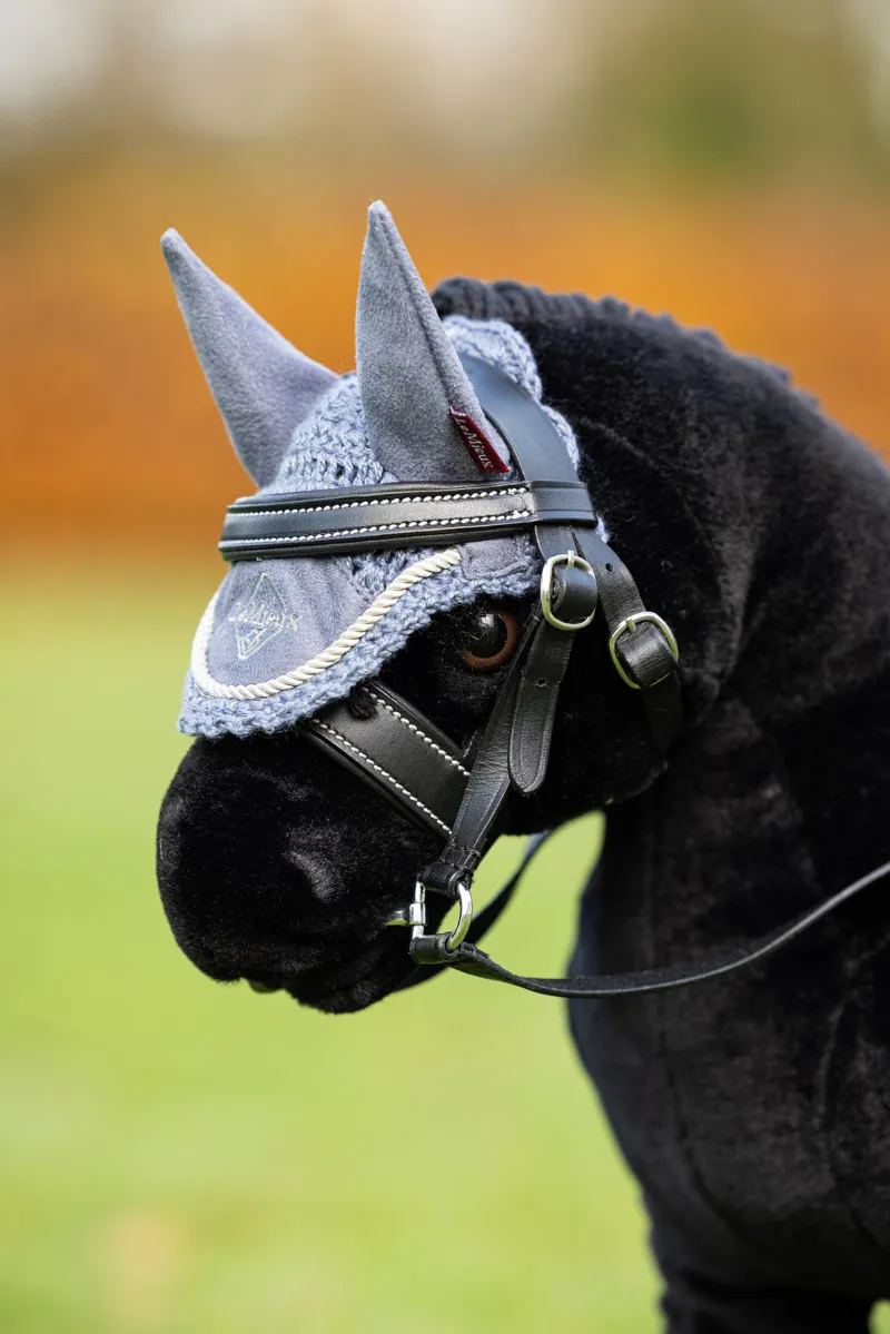 LeMieux Toy Pony Fly Hood - JAY BLUE-1