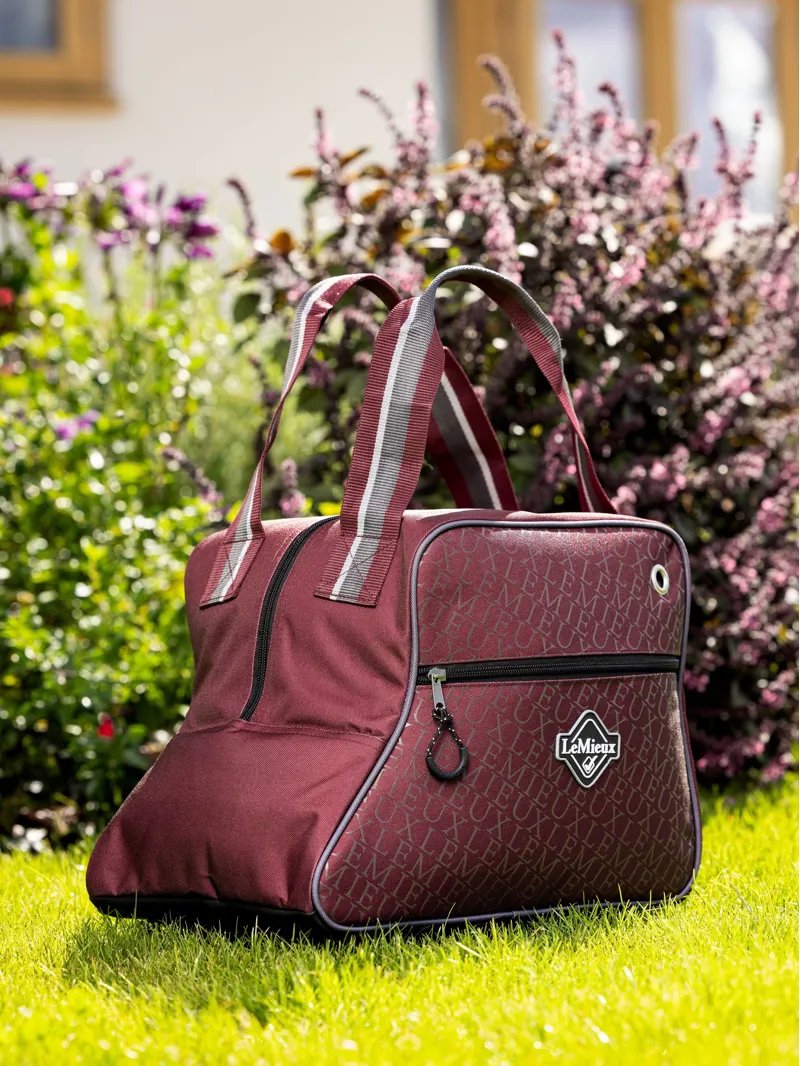 LeMieux Elite Pro Short Boot Bag - BURGUNDY - One Size-1