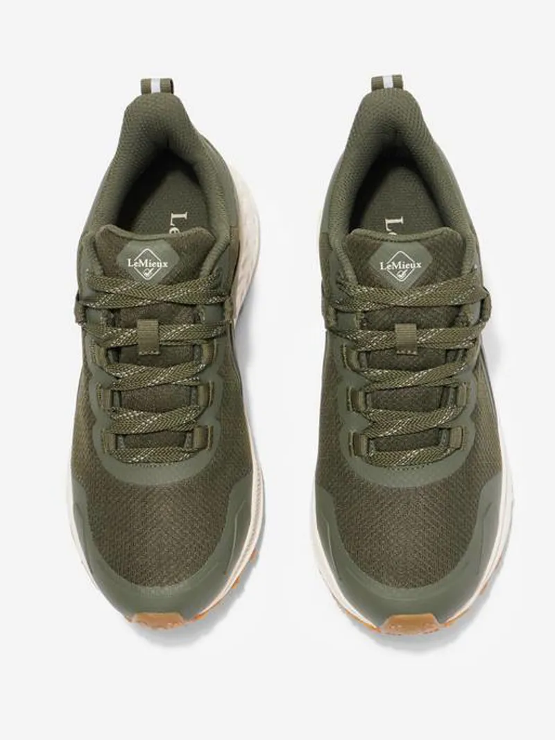 LeMieux Trax Waterproof Trainer - KHAKI -4