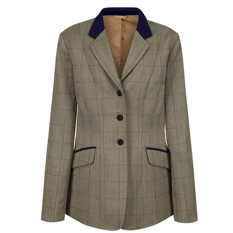 Childs Foxbury Deluxe Tweed Riding Jacket - Olive Green 28