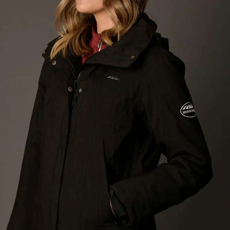 Weatherbeeta Kyla Ladies Waterproof Jacket - BLACK-1