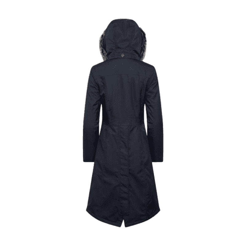 LeMieux Young Rider Long Waterproof Riding Coat - NAVY -1