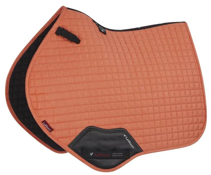 LeMieux ProSport Suede Close Contact Square - Large - SORBET