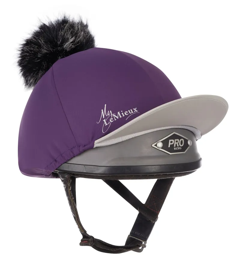 LeMieux Hat Silk - BLACKCURRANT