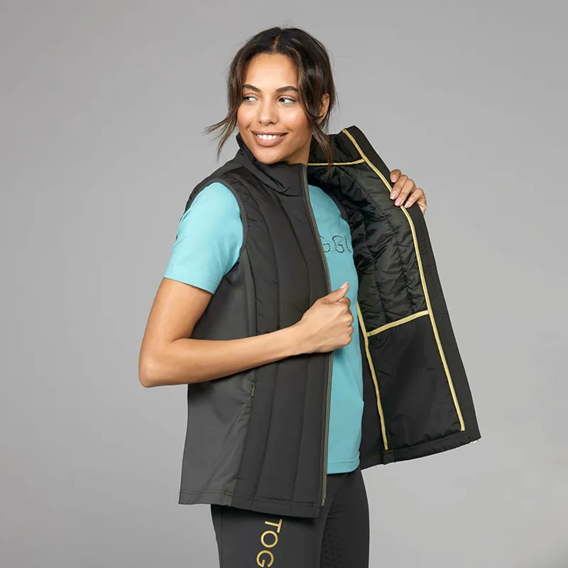 Toggi McKenna Hybrid Gilet - DARK GREEN -2