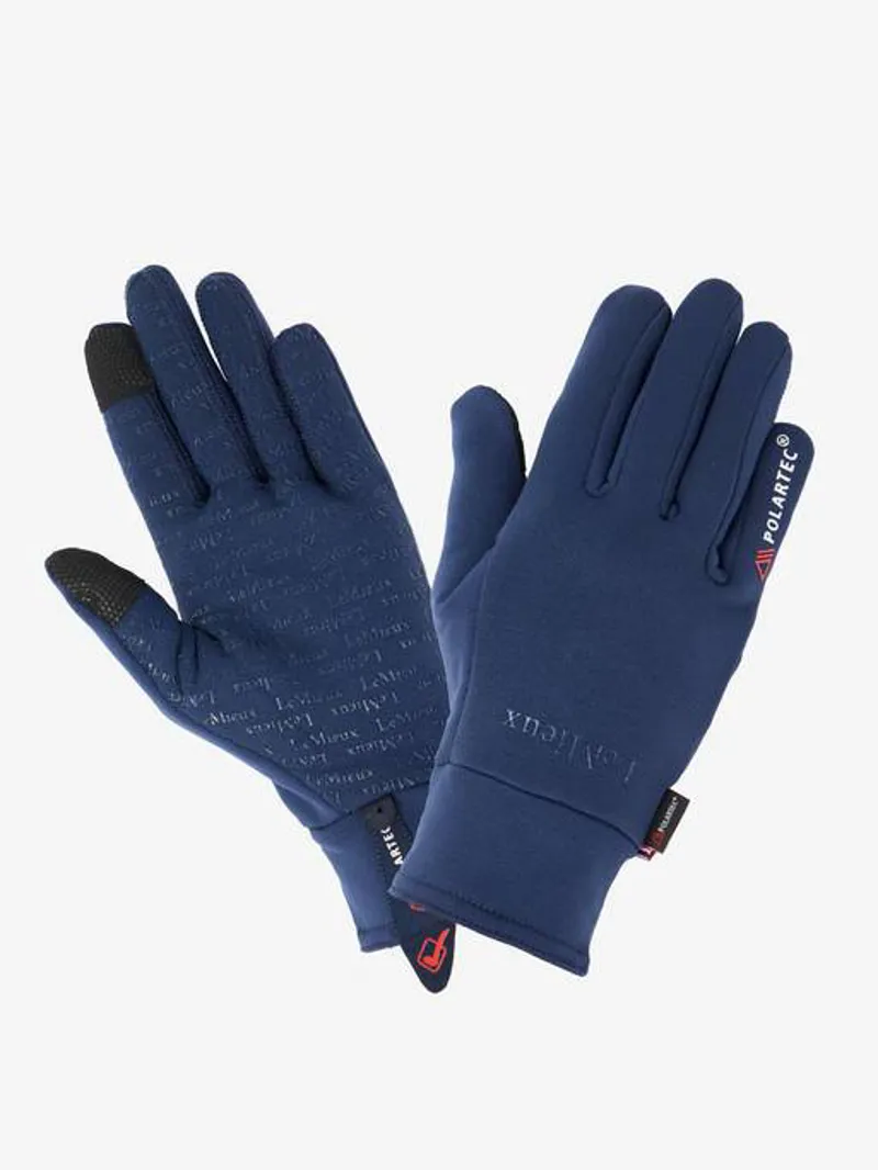 LeMieux PolarTec Gloves - NAVY