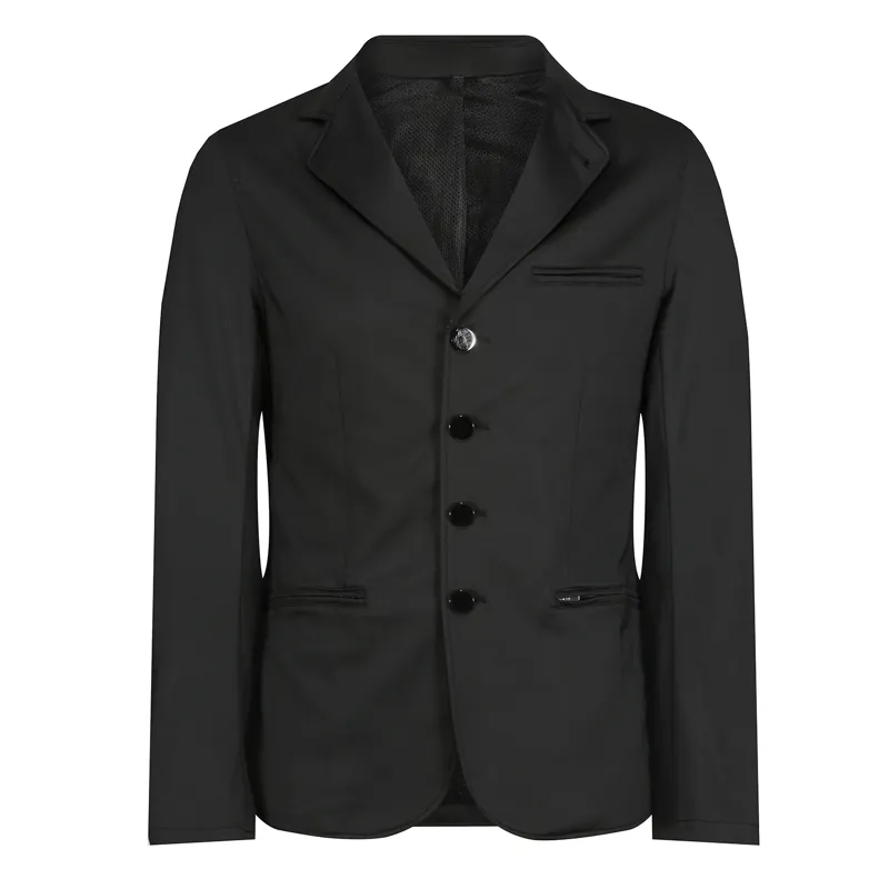 Equetech Wyatt Jersey Competition Jacket in Black