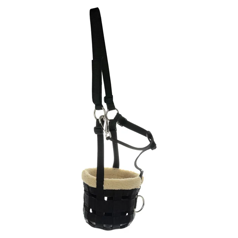 Hy Muzzle With Fleece in Black