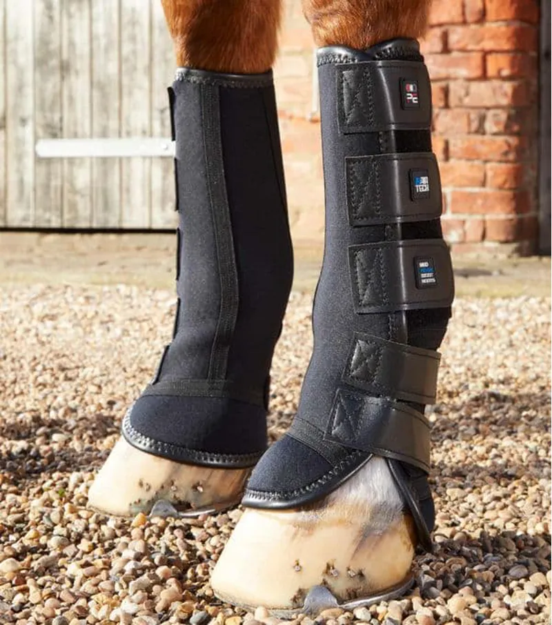 Premier Equine Mud Fever Boots - BLACK 