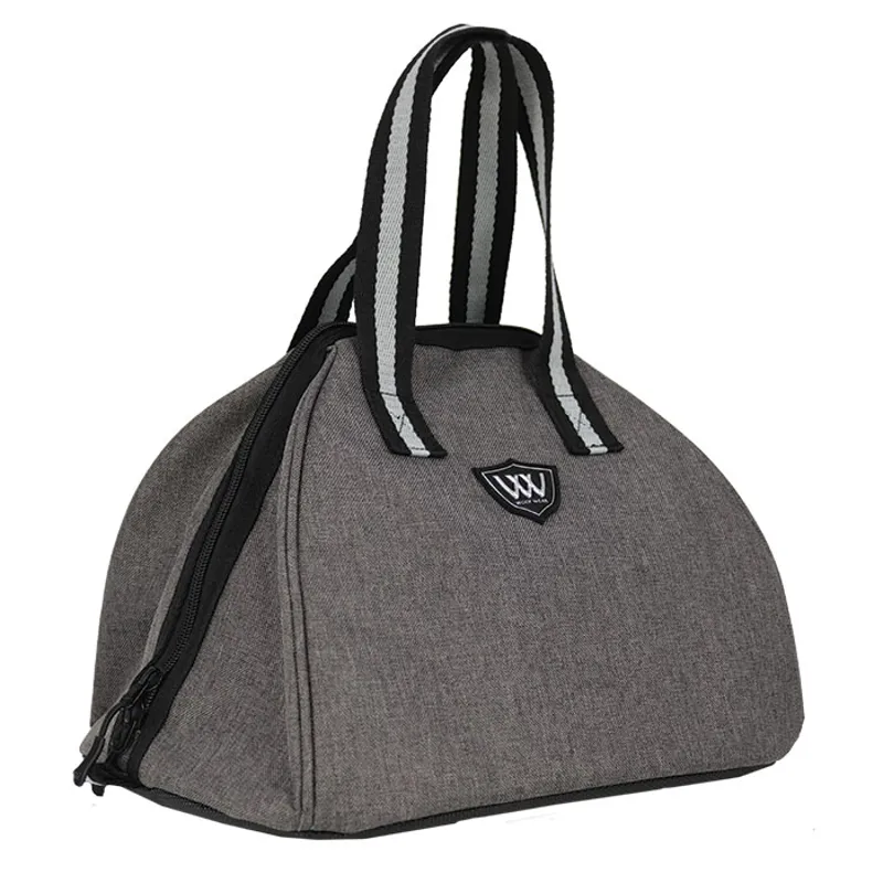 Woof Wear Riding Hat Bag - GREY/BLACK