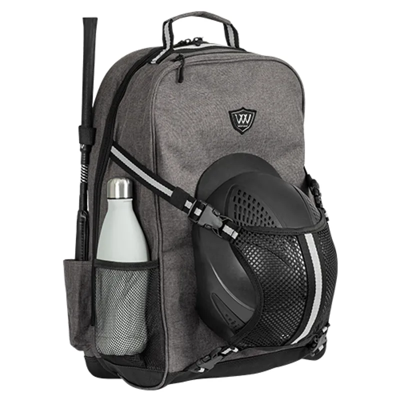 Woof Wear Riders Backpack - GREY/BLACK