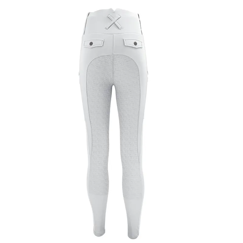 Woof Wear Competition Riding Tights - WHITE -2