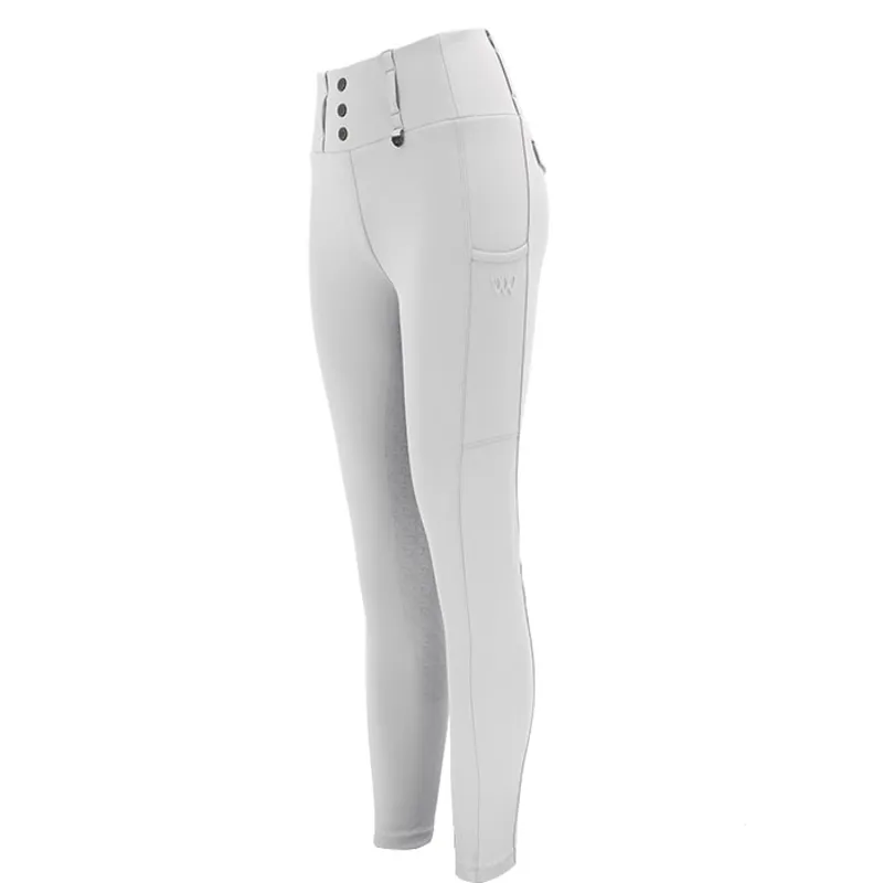 Woof Wear Competition Riding Tights - WHITE -1