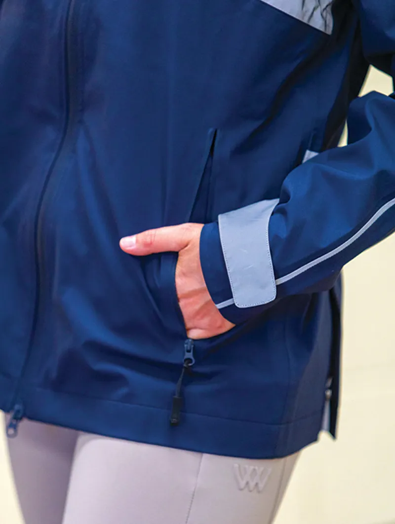 Woof Wear All Season Riding Jacket - NAVY -4