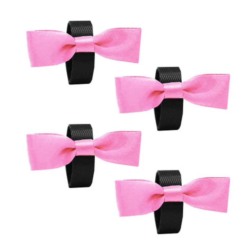 Equetech Horse Bridle Warning Ribbons - PINK - One Size - 4 Pack