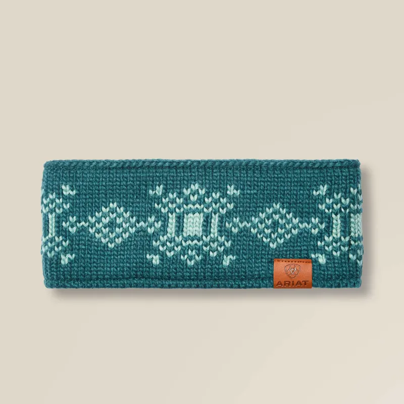 Ariat Women's Patrona Headband - Reflecting Pond/Arctic - One Size