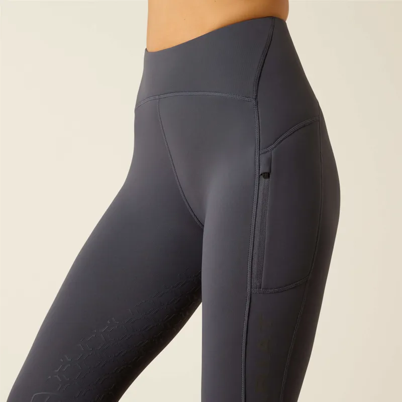 Ariat Venture Thermal Half Grip Tights - OMBRE BLUE -4