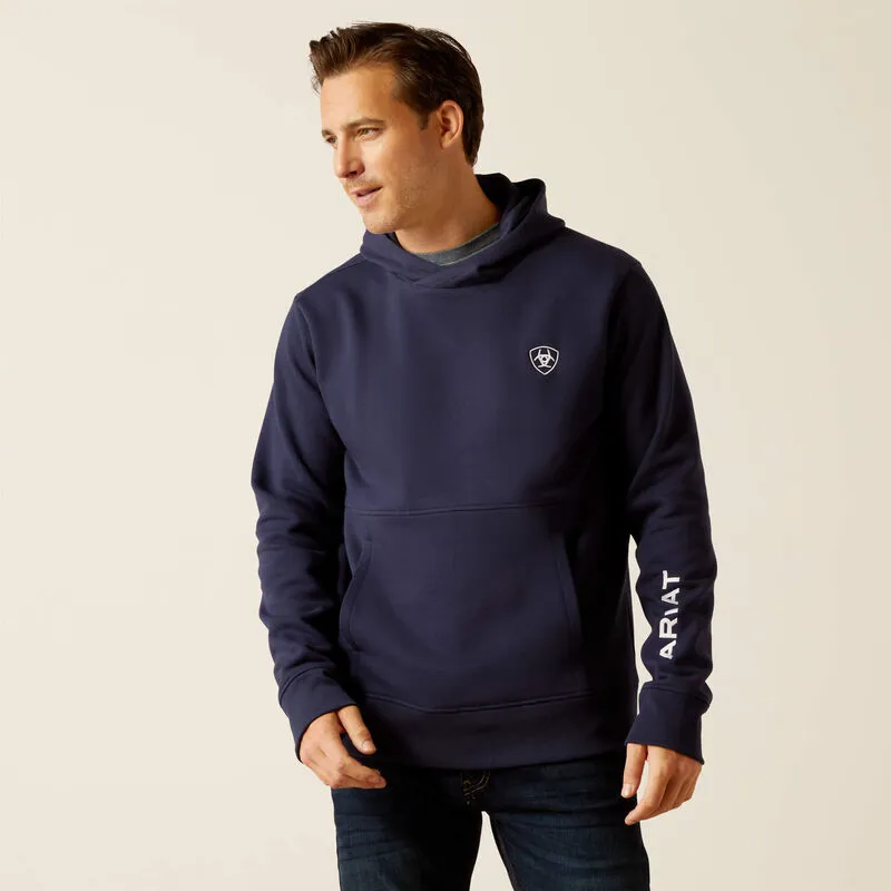 Ariat Men's Rabere Hoodie - NAVY ECLIPSE 