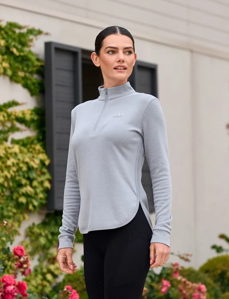 WeatherBeeta London Layer Long Sleeve Top Bluestone Marle