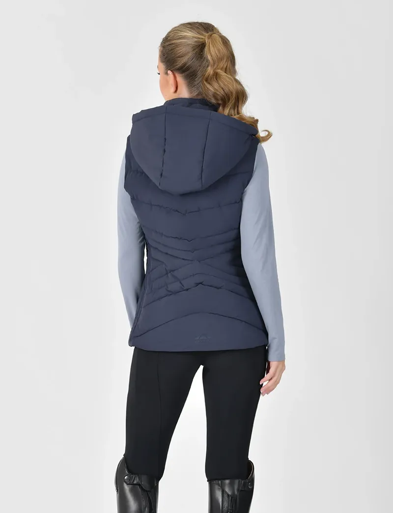 WeatherBeeta Insulated Gilet Navy Ladies-2