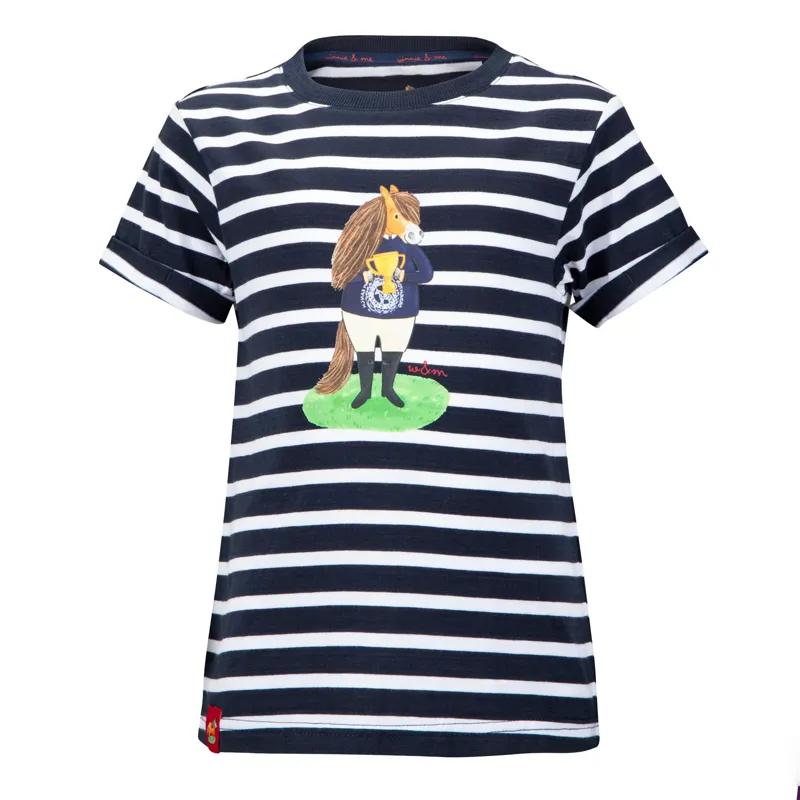 Winnie and Me T- Shirt - NAVY 