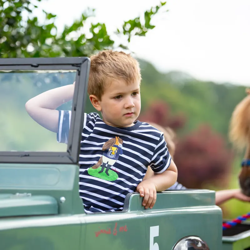 Winnie and Me T- Shirt - NAVY -2