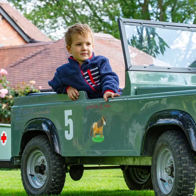 Winnie and Me Fleece - NAVY -4