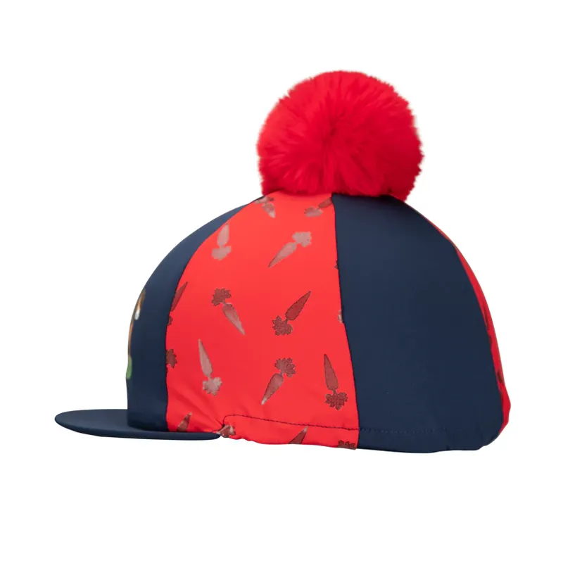 Winnie and Me Hat Silk NAVY / RED - One Size -3