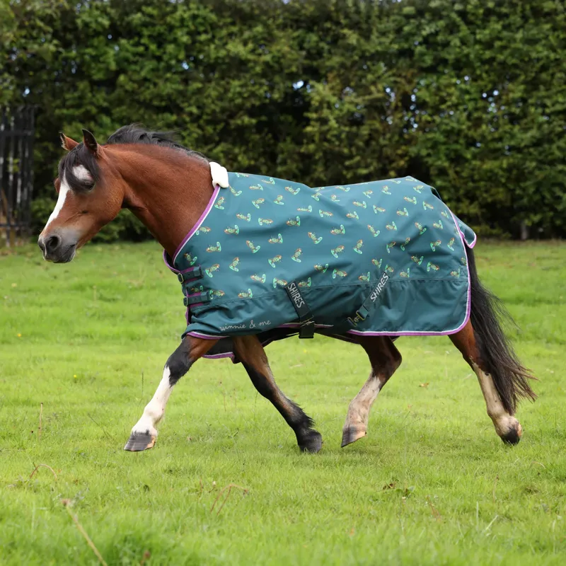 Winnie and Me 100 Turnout Rug in GREEN