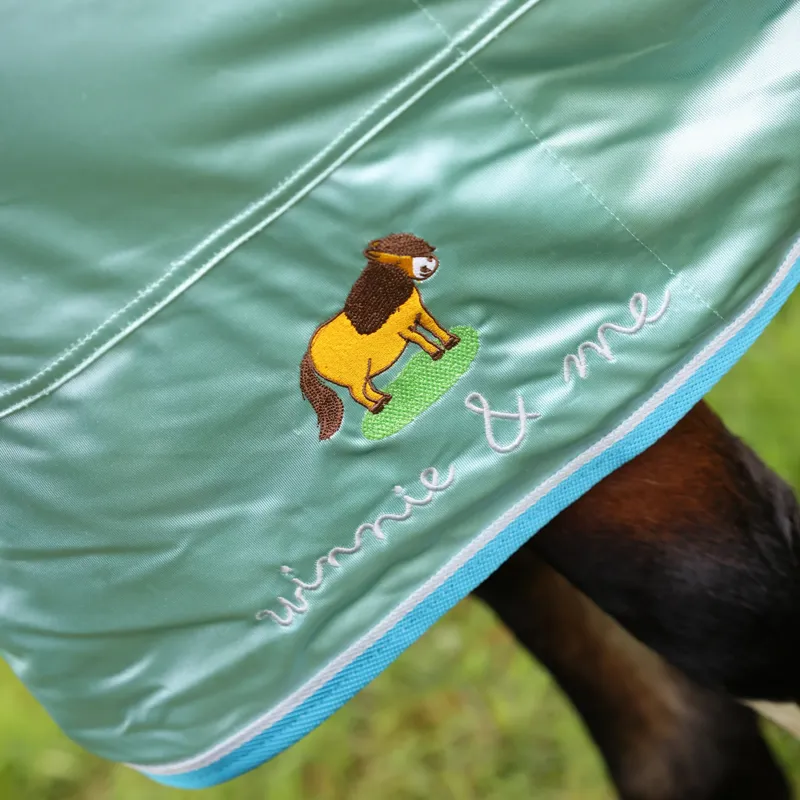 Winnie and Me Fly Combo Rug in BLUE-2