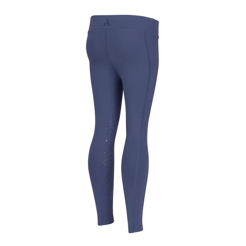 Aubrion React Non-Stop Riding Tights - Young Rider MIDNIGHT-1