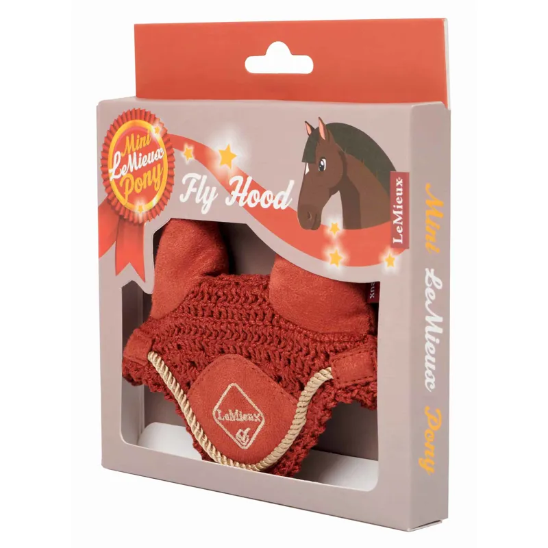 LeMieux Toy Pony Fly Hood - SIENNA -1