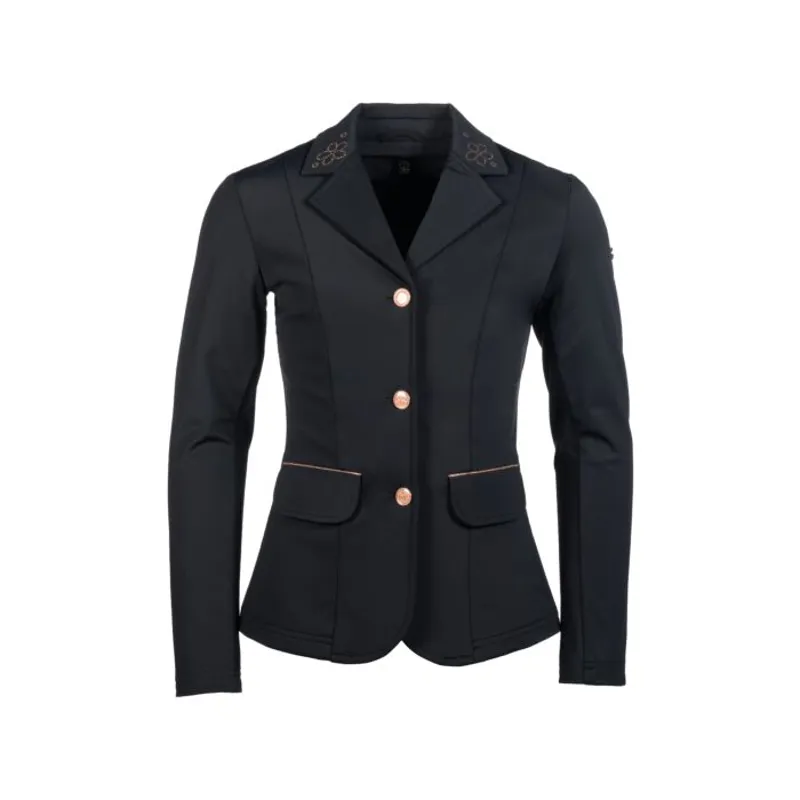 HKM Competition Jacket - Flora - Kids - BLACK
