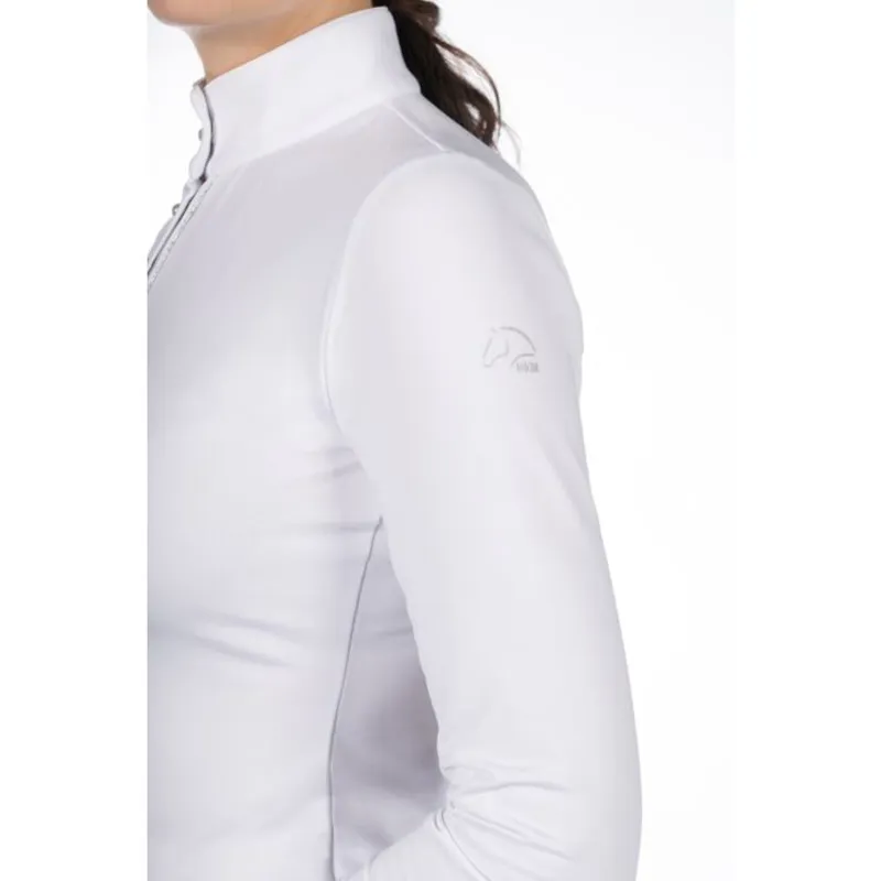 HKM Competition Shirt - Emilia - WHITE -5