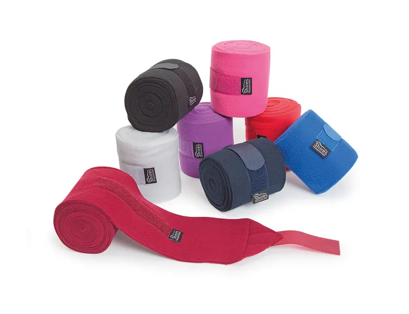 Bandage Arrière Shires Bleu Marine Pour Cheval – Neuf, Protection équitation