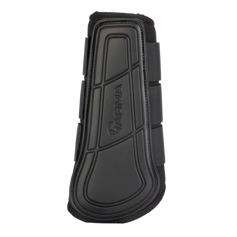 Shires ARMA NX-MAX Neoprene Brushing Boots - BLACK-1