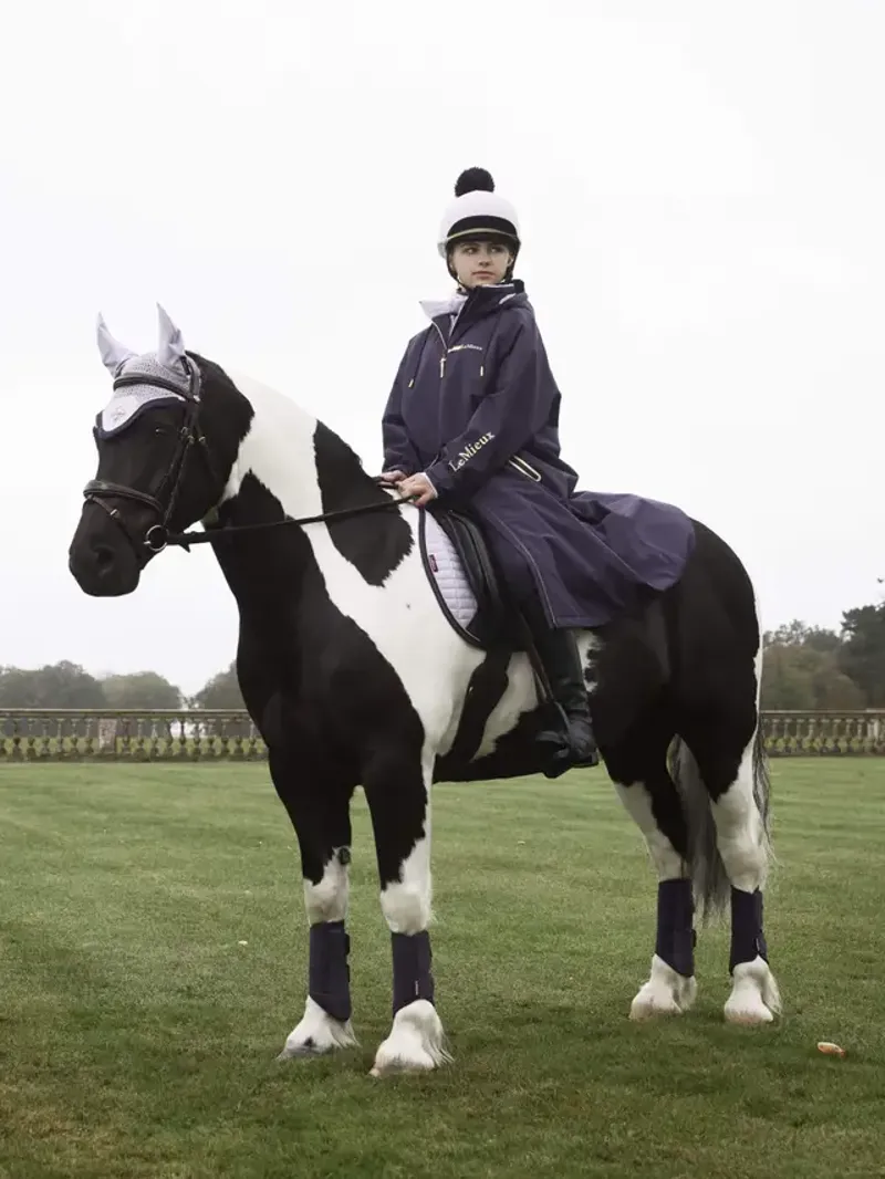 LeMieux Classique Pom Hat Silk - LILAC - One Size -3