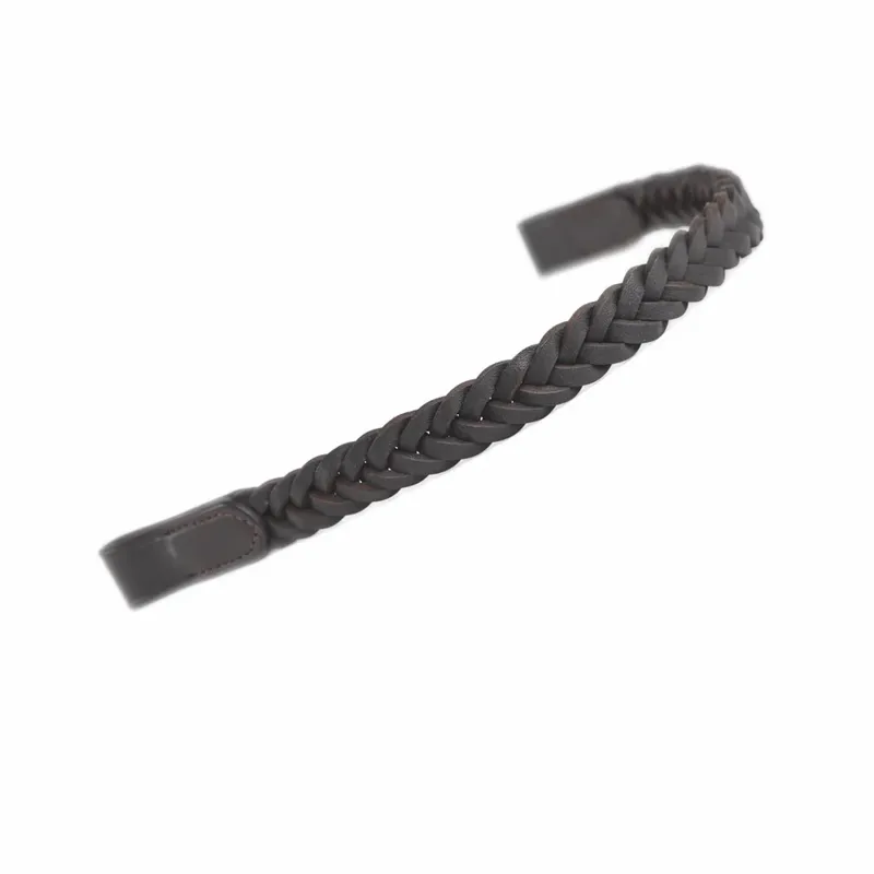 Velociti GARA Plaited Browband BROWN