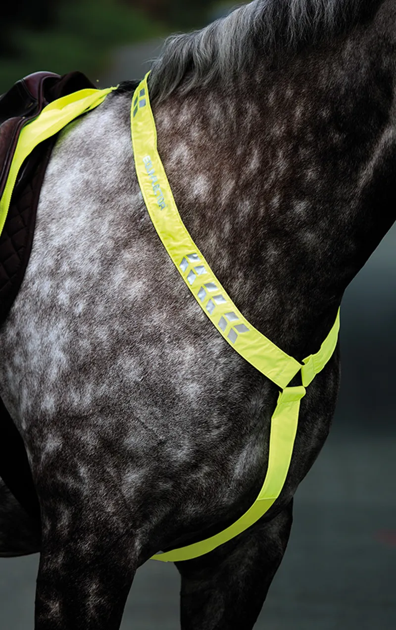 Shires EQUI-FLECTOR Breastplate YELLOW