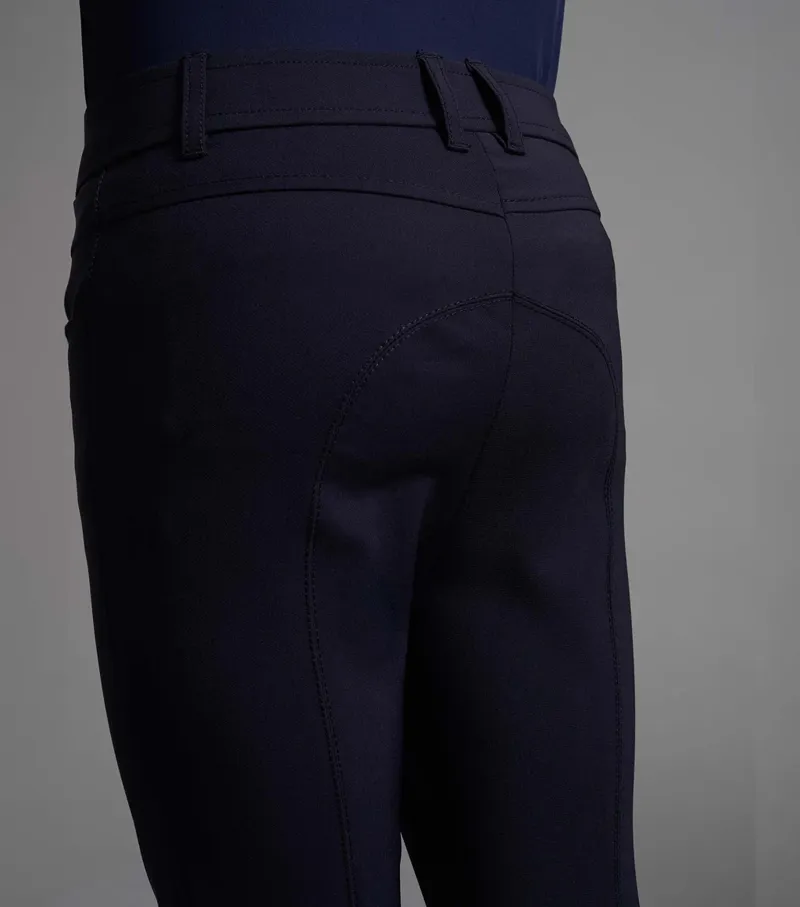 Premier Equine Derby Boys Riding Breeches - NAVY-3