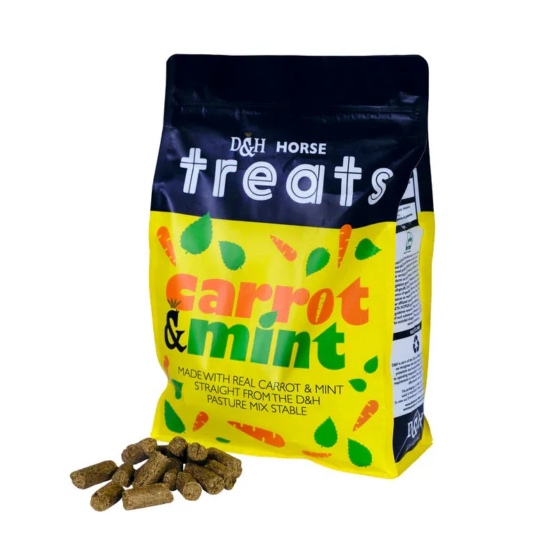Dodson and Horrell Carrot and Mint Horse Treats 1kg