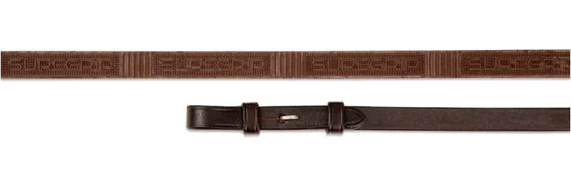 Velociti RAPIDA Pro Suregrip Reins - HAVANA