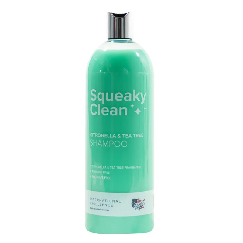 Equine America Squeaky Clean Citronella and Tea Tree Shampoo 1 Litre