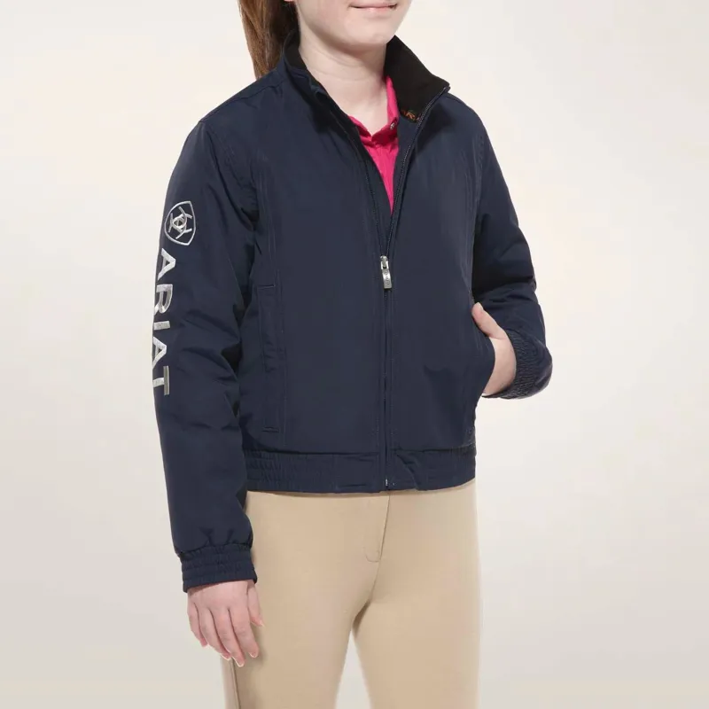Ariat Unisex Kids Stable Jacket - NAVY