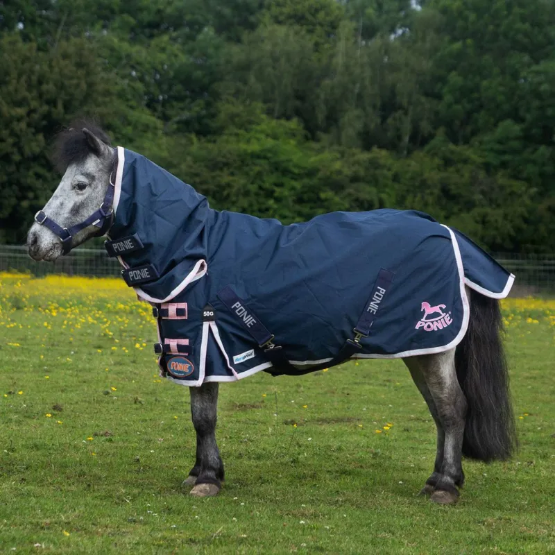 Gallop Ponie Duraproof 50g Turnout Combo - NAVY