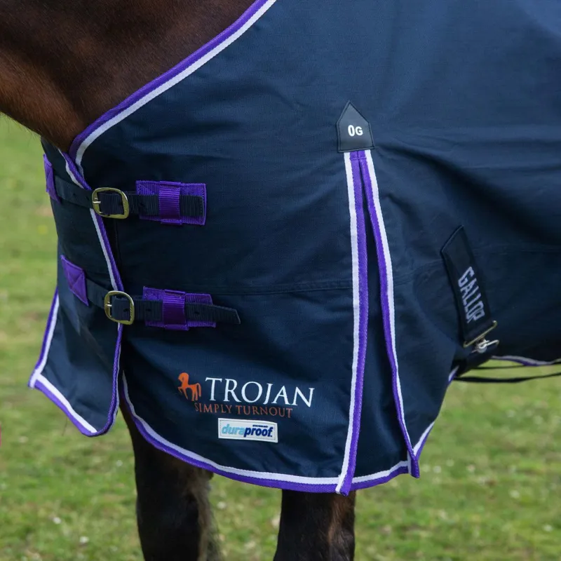 Gallop Trojan Duraproof 5-Point Standard Lightweight Turnout - NAVY-1
