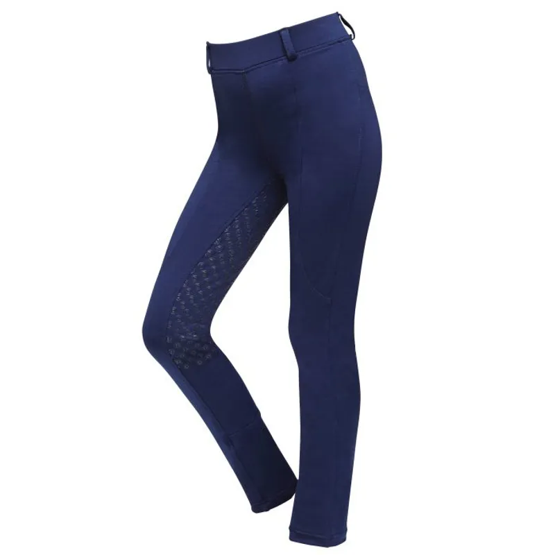 Dublin Childs Performance Cool-It Gel Riding Tights - NAVY