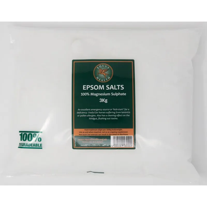 Equus Health Epsom Salts - 3kg