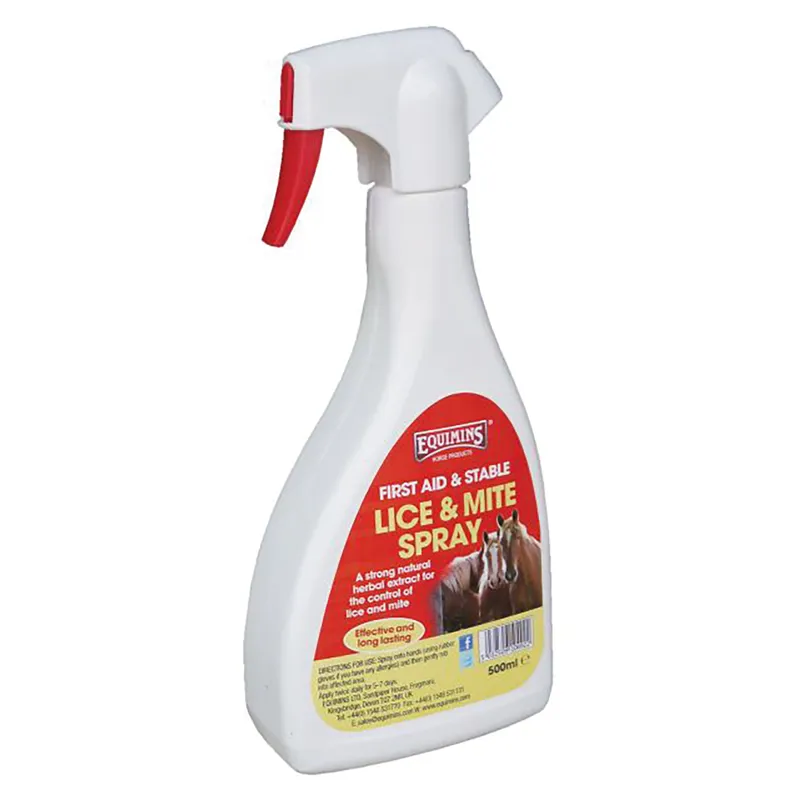 Equimins Lice  and  Mite Spray - 500 ml