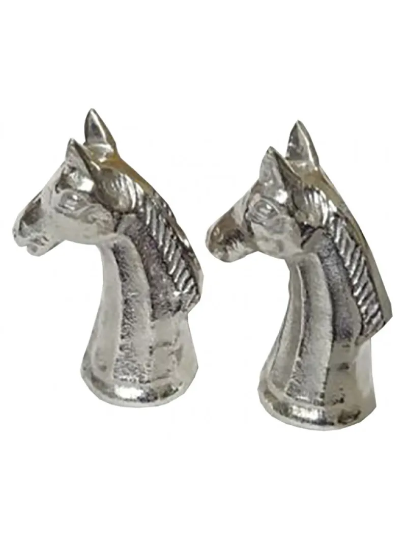 Grays Silver Horse Salt and Pepper Set